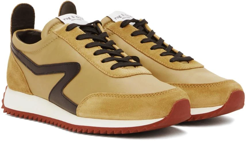Rag & Bone Tan Retro Runner Sneakers 4