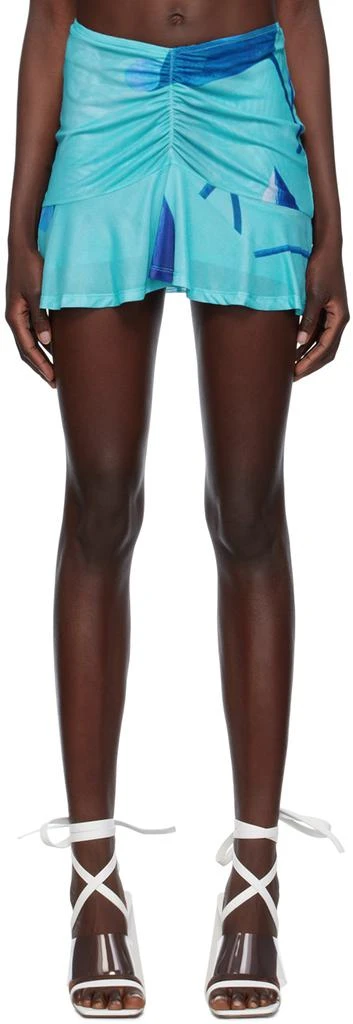 Miaou Blue Alva Miniskirt 1