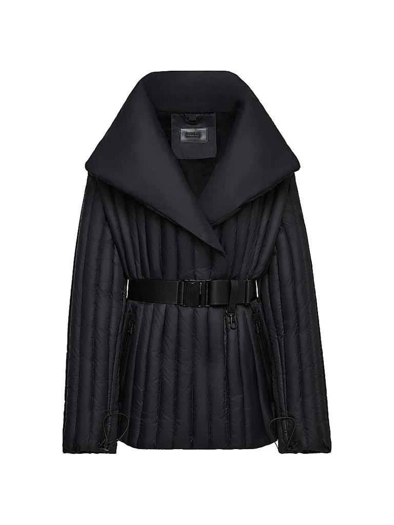 RUDSAK Ines T Quilted Down Shawl-Collar Jacket 1