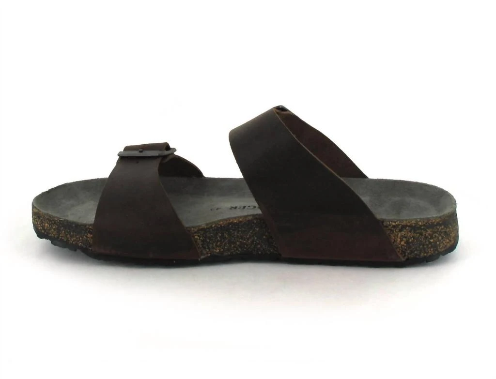 Haflinger Women's Andrea Two Strap Sandals In Graphite 3
