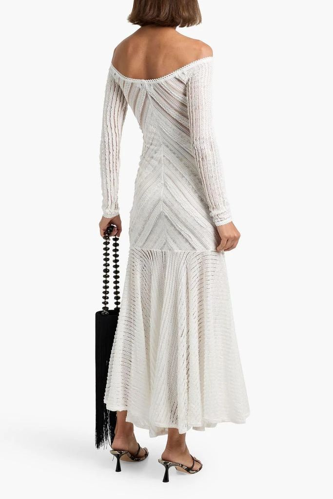 Charo Ruiz Ibiza Souley off-the-shoulder stretch-lace maxi dress 3