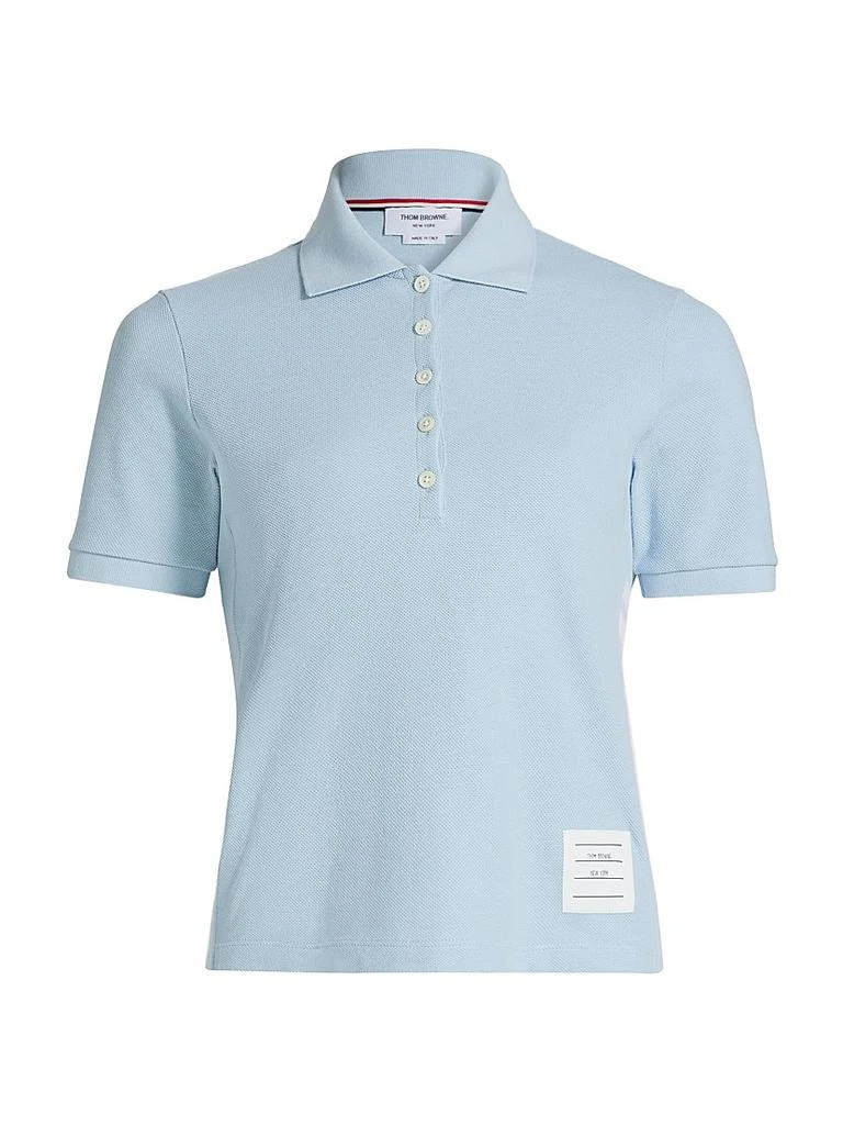 Thom Browne Pique Cotton Polo Shirt 1