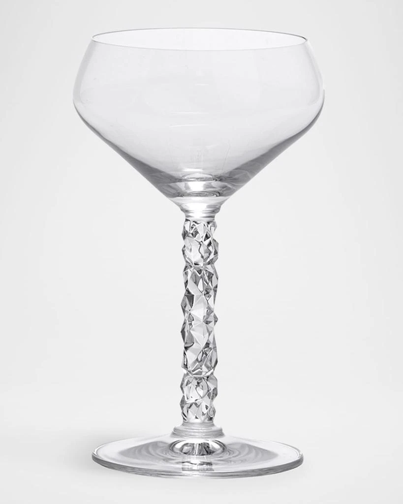 Orrefors Carat Coupe Glasses, Set of Two 6