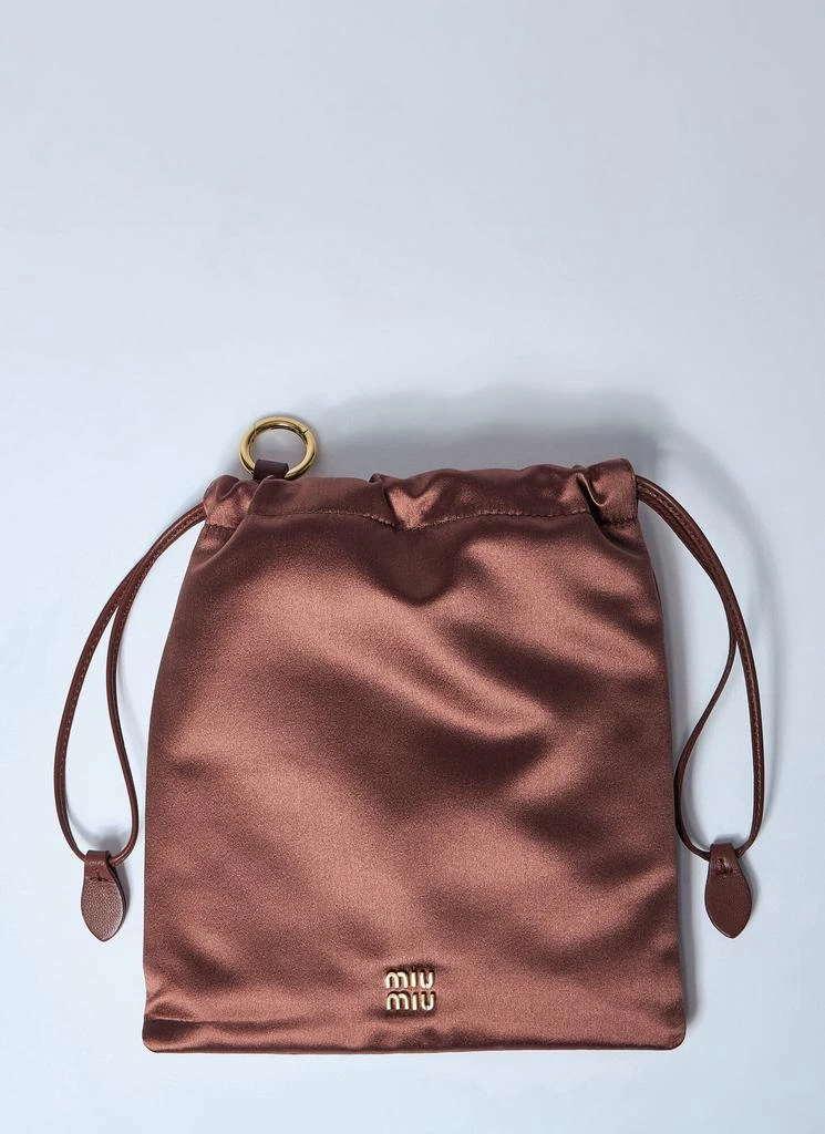 Miu Miu Satin Pouch 1