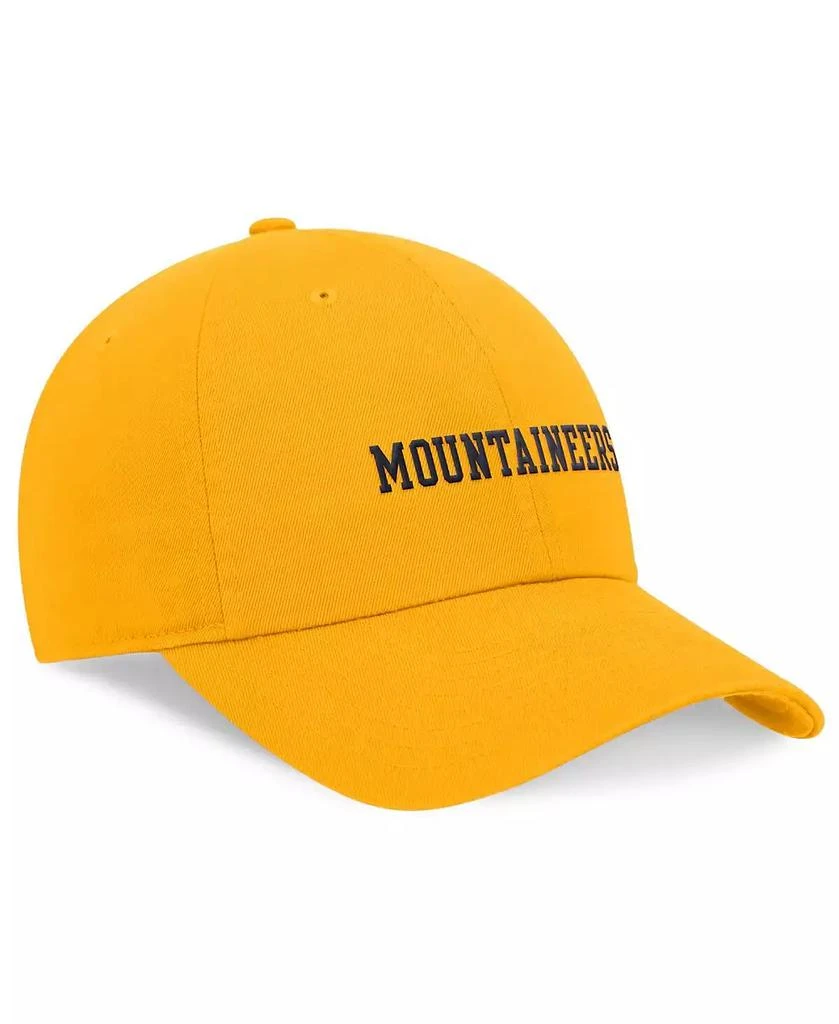 NIKE Men's Gold West Virginia Mountaineers 2024 On-Field Club Adjustable Hat 3