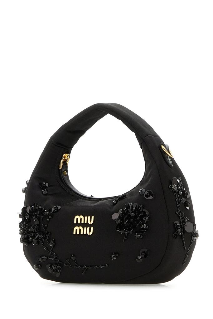 Miu Miu Black duchesse mini Wander handbag