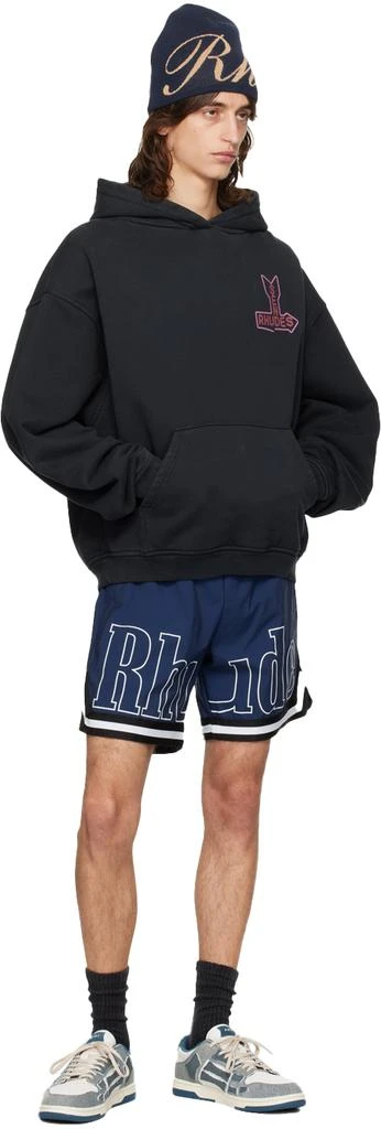 Rhude Black 'Send Rhudes' Hoodie 4