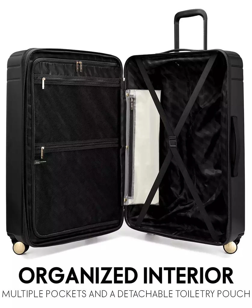 ELLE Louvre 2-Piece Expandable Retro Spinner Luggage Set 7
