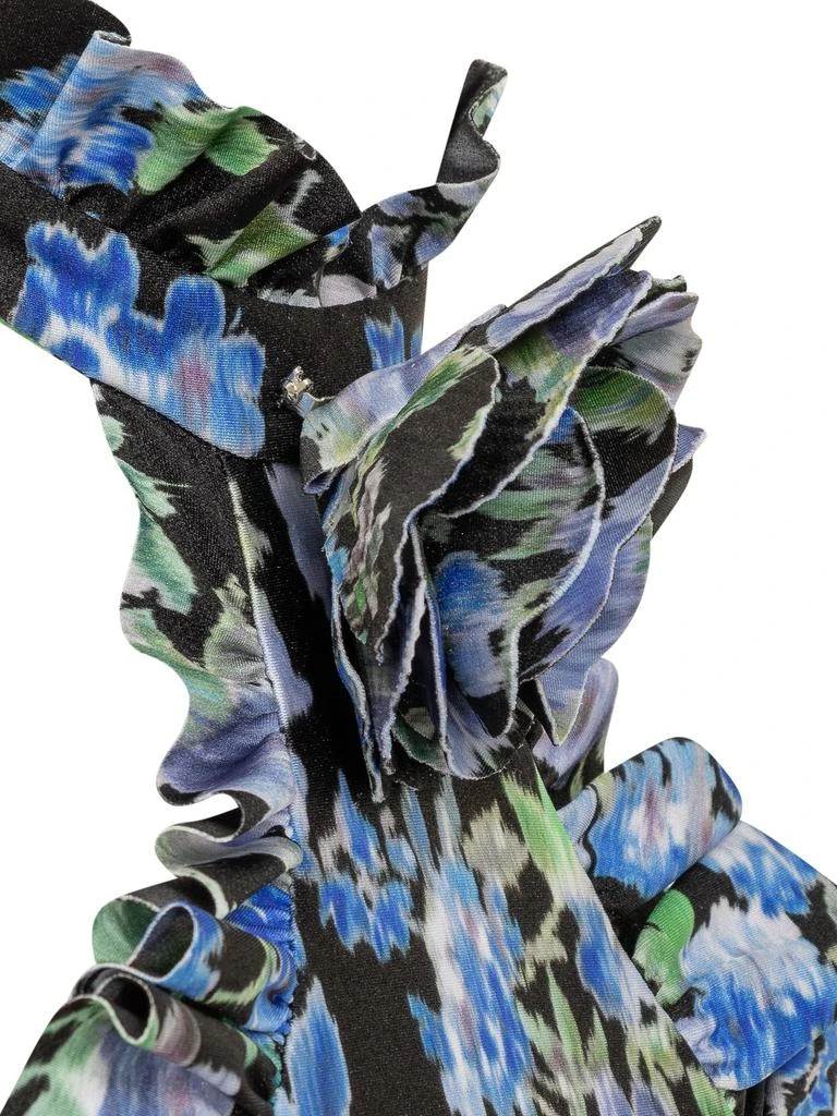 PHILOSOPHY di LORENZO SERAFINI Philosophy Di Lorenzo Serafini Floral-Printed Racerback Maxi Dress 4