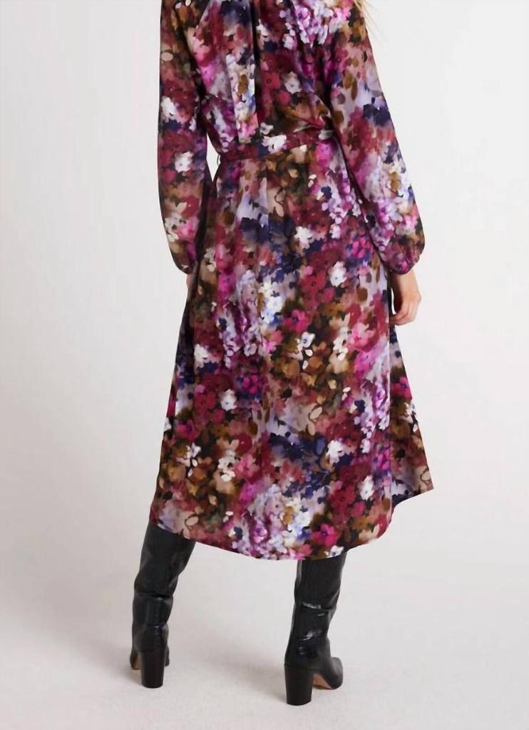 Bella Dahl Bella Dahl - Long Sleeve Raglan Midi Dress