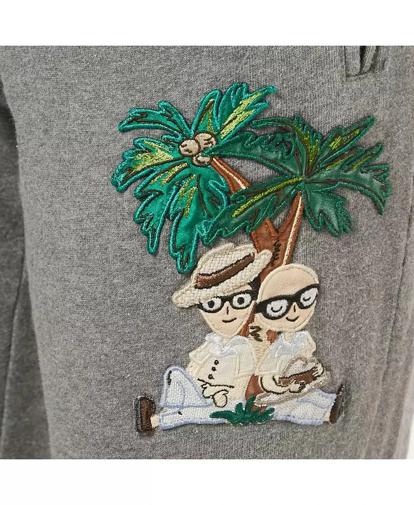 Pre-Owned Dolce 
Gabbana Women
s Grey Cotton Dgfamily Joggers 5