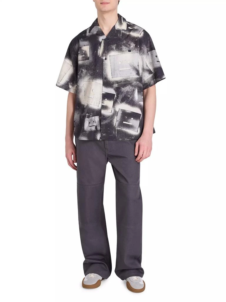 Acne Studios Sarlino Spray Face Cotton Shirt 2