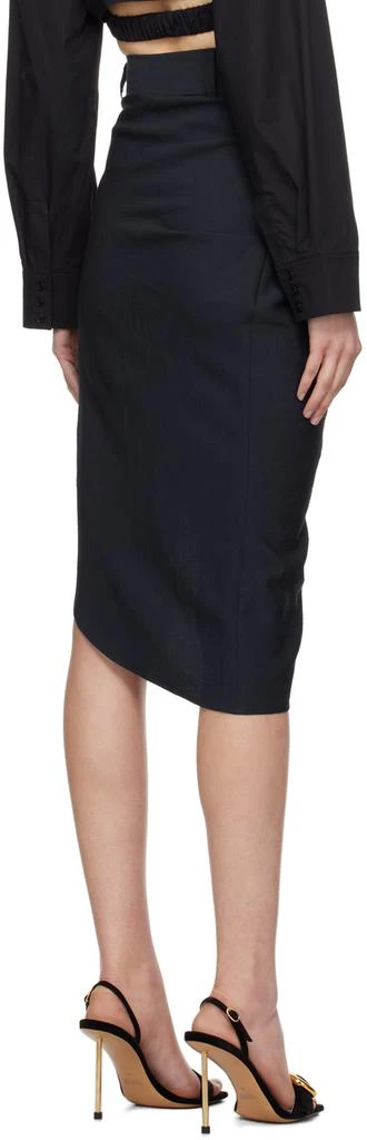 Jacquemus Navy 'La Jupe Saudade' Midi Skirt 3