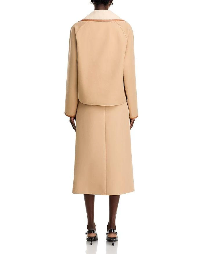 Lafayette 148 New York Reversible Wide Notch Lapel Jacket 3