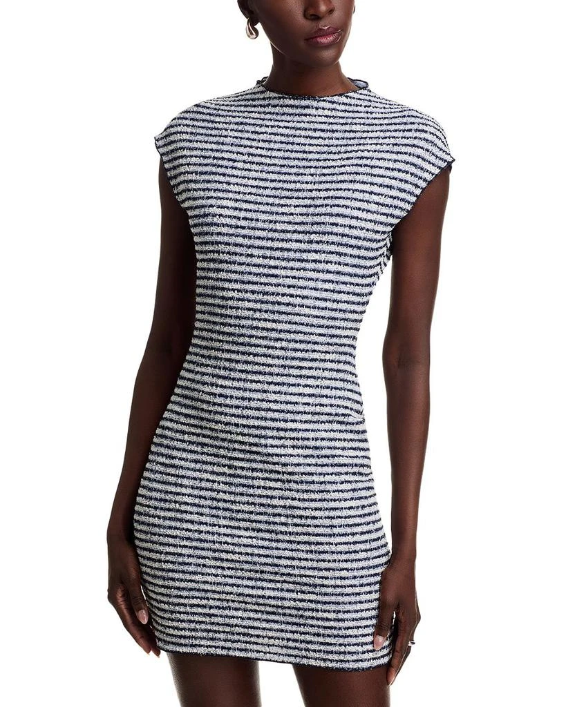 AQUA Tweed Mini Dress - Exclusive 1