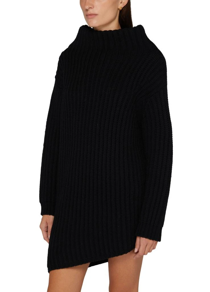 Max Mara Lacuna knitted asymmetric dress 4