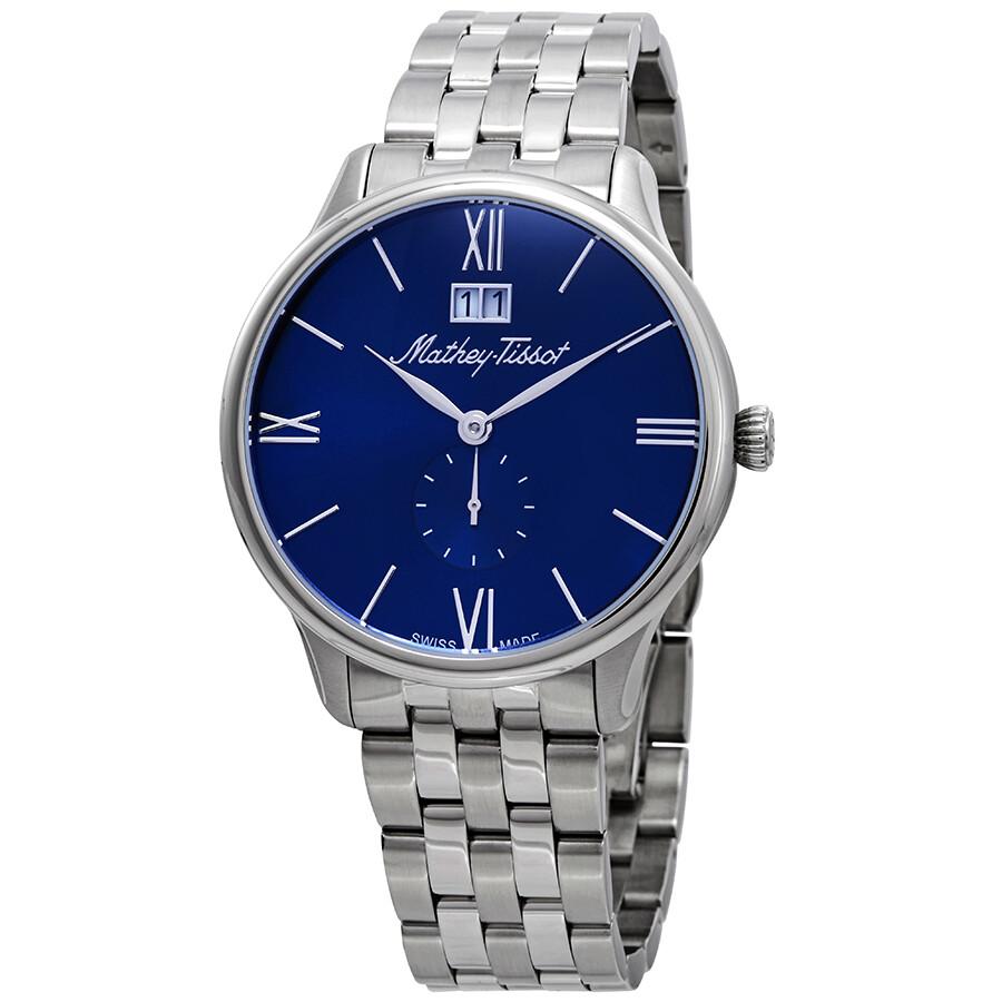 Mathey-Tissot Edmond Metal Blue Dial Men's Watch H1886MABU