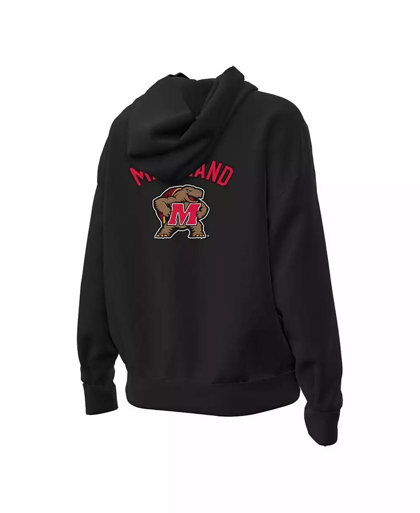 Under Armour Women's Black Maryland Terrapins Oversized Gameday Icon Hoodie
