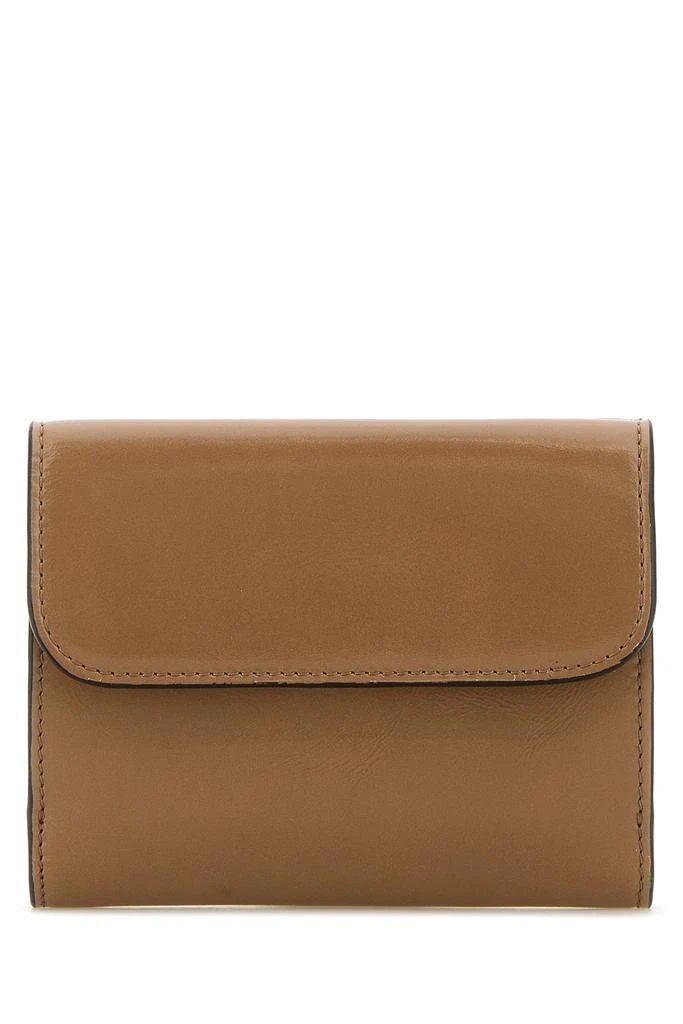 Chloé Antiqued pink leather wallet 3