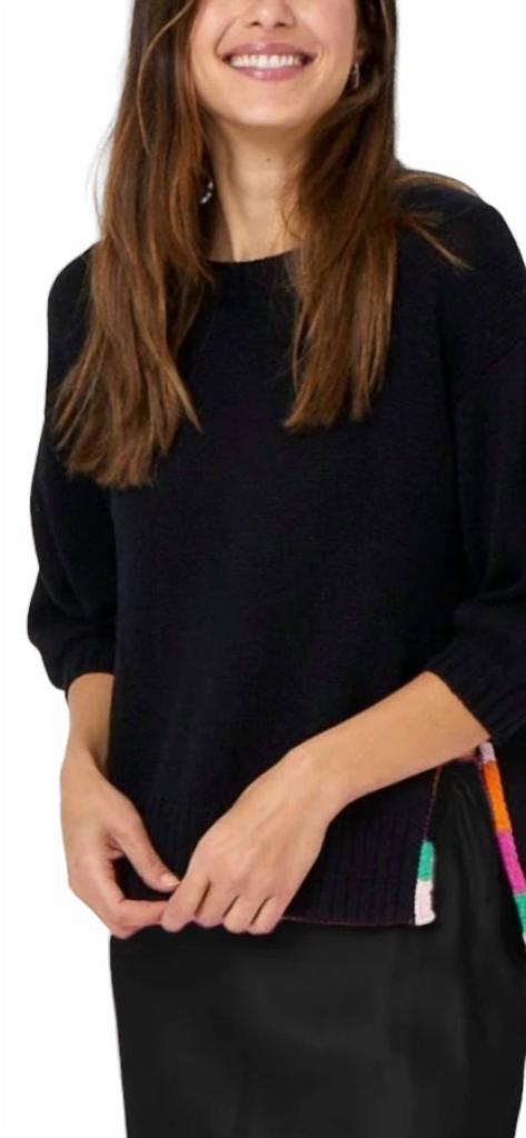 KERRI ROSENTHAL Chloe Sweater In Black