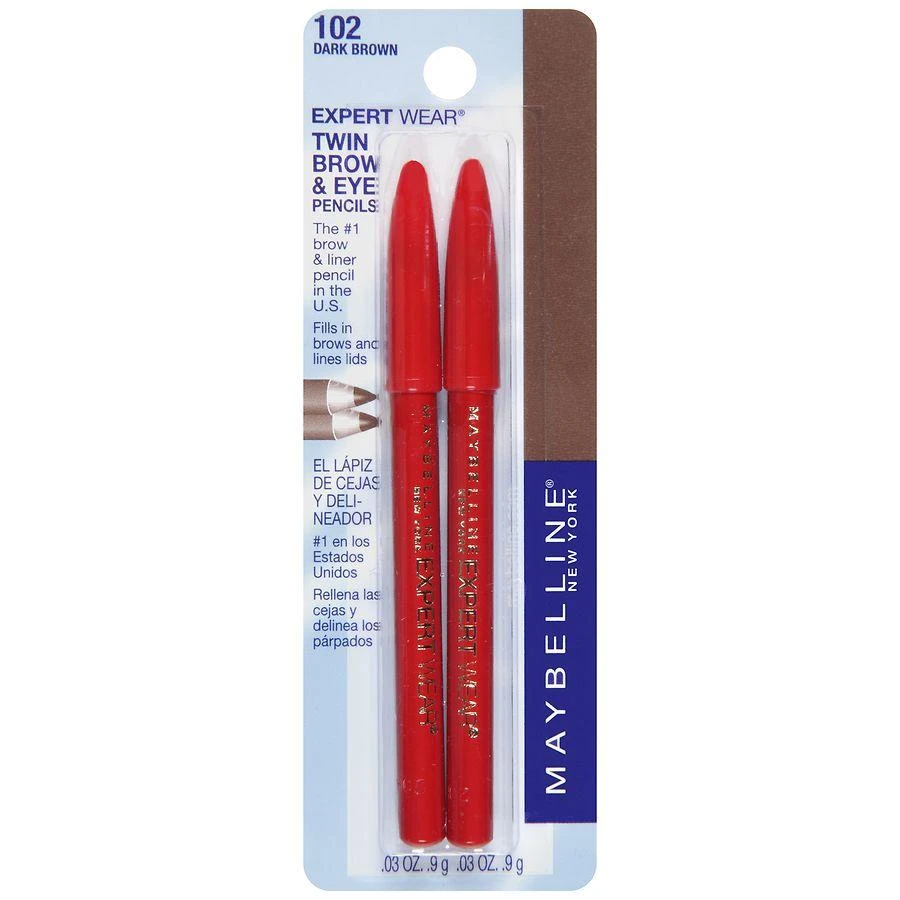 Maybelline ExpertWear Twin Brow 
Eye Pencils