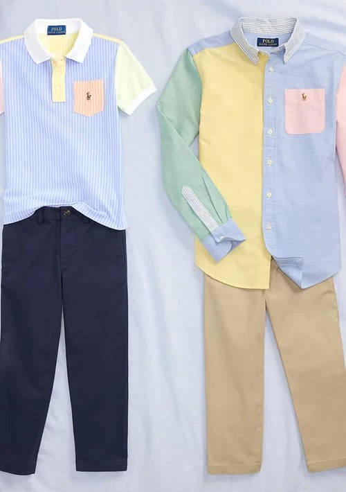 Ralph Lauren Lauren Childrenswear Boys 2 7 Straight Fit Flex Abrasion Twill Pants 4