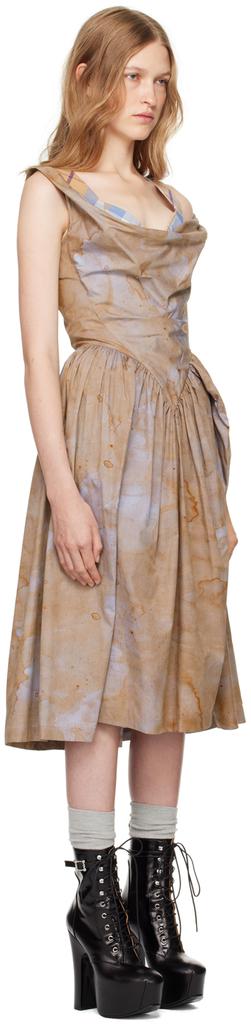 Vivienne Westwood SSENSE Exclusive Capsule Brown Sunday Midi Dress