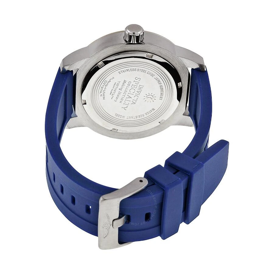 Invicta Specialty Blue Dial Blue Rubber Men's Watch 12847 3