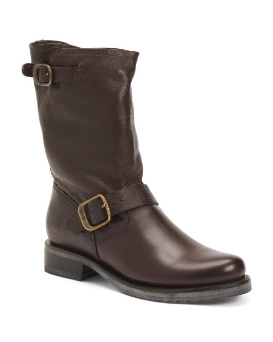 Frye Leather Veronica Short Boots