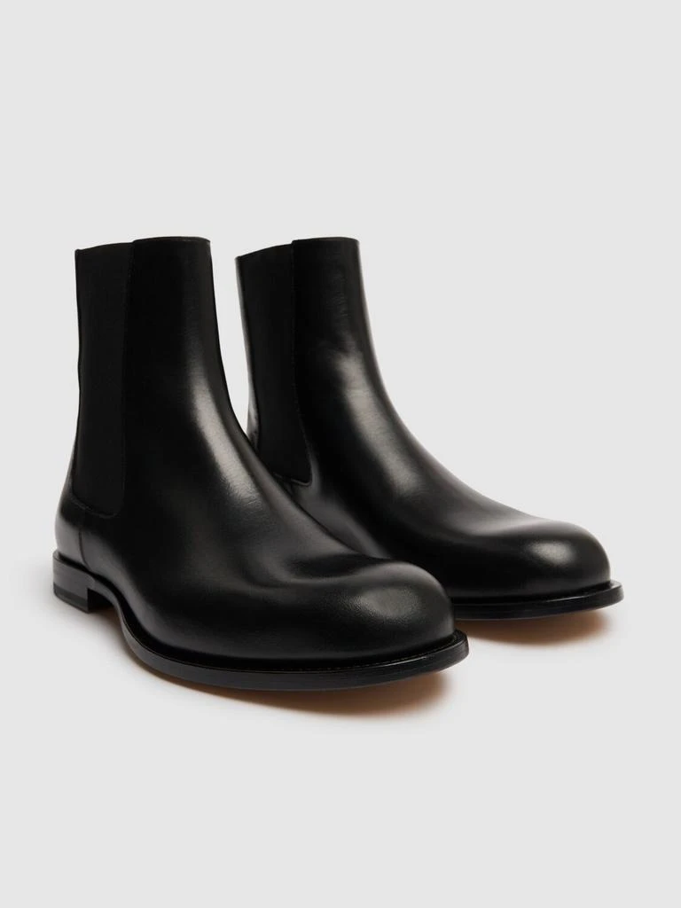 The Row 20mm Novus Leather Chelsea Boots 2