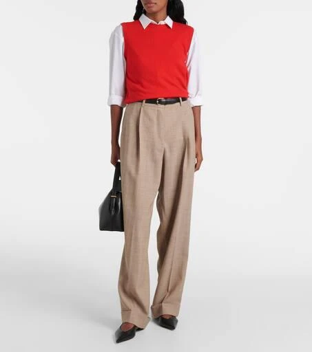 Jardin des Orangers Wool and cashmere sweater vest 2