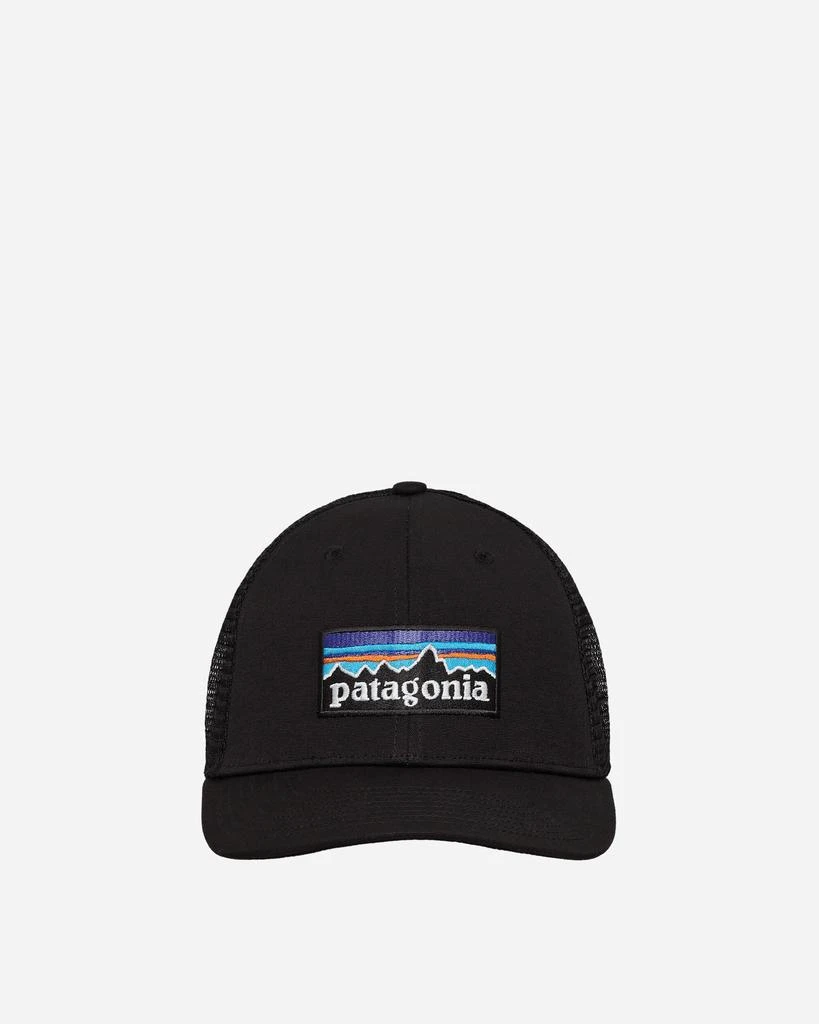 Patagonia P-6 Logo Trucker Hat Black 1