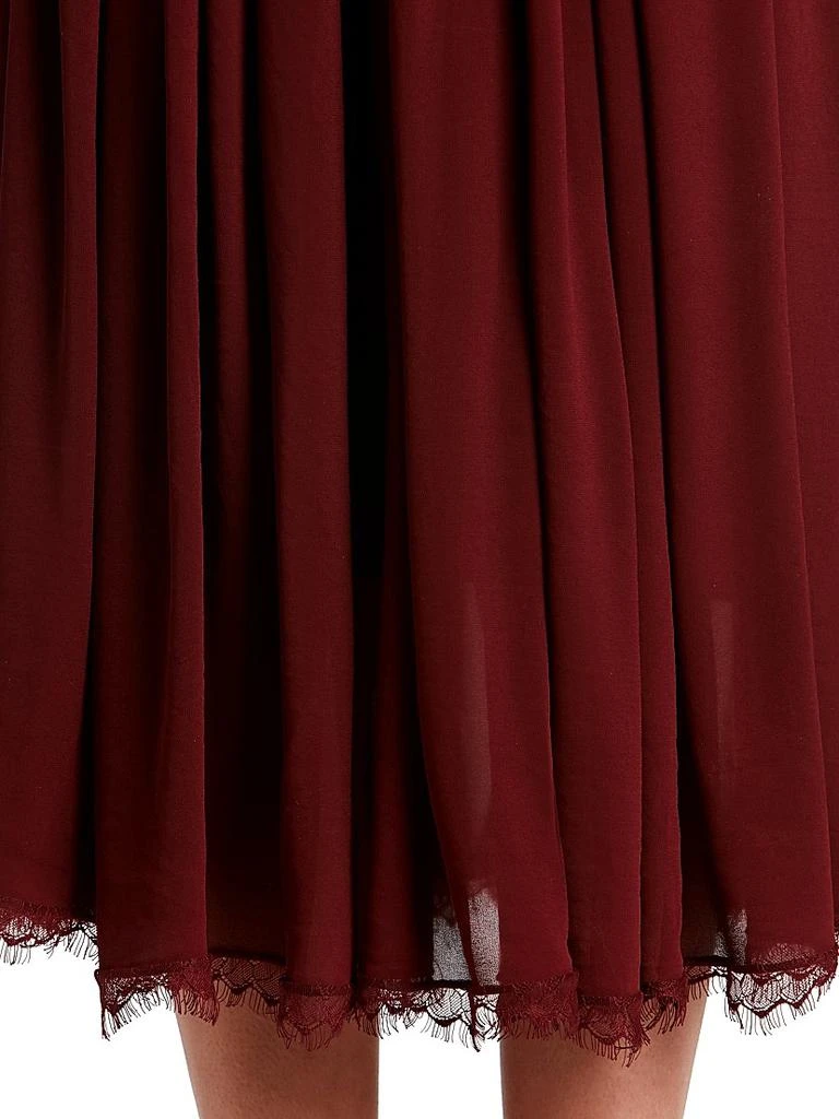 Dress The Population Alicia Chiffon Fit & Flare Dress 5