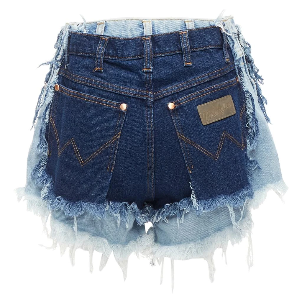 Natasha Zinko deconstructed double denim shorts 5