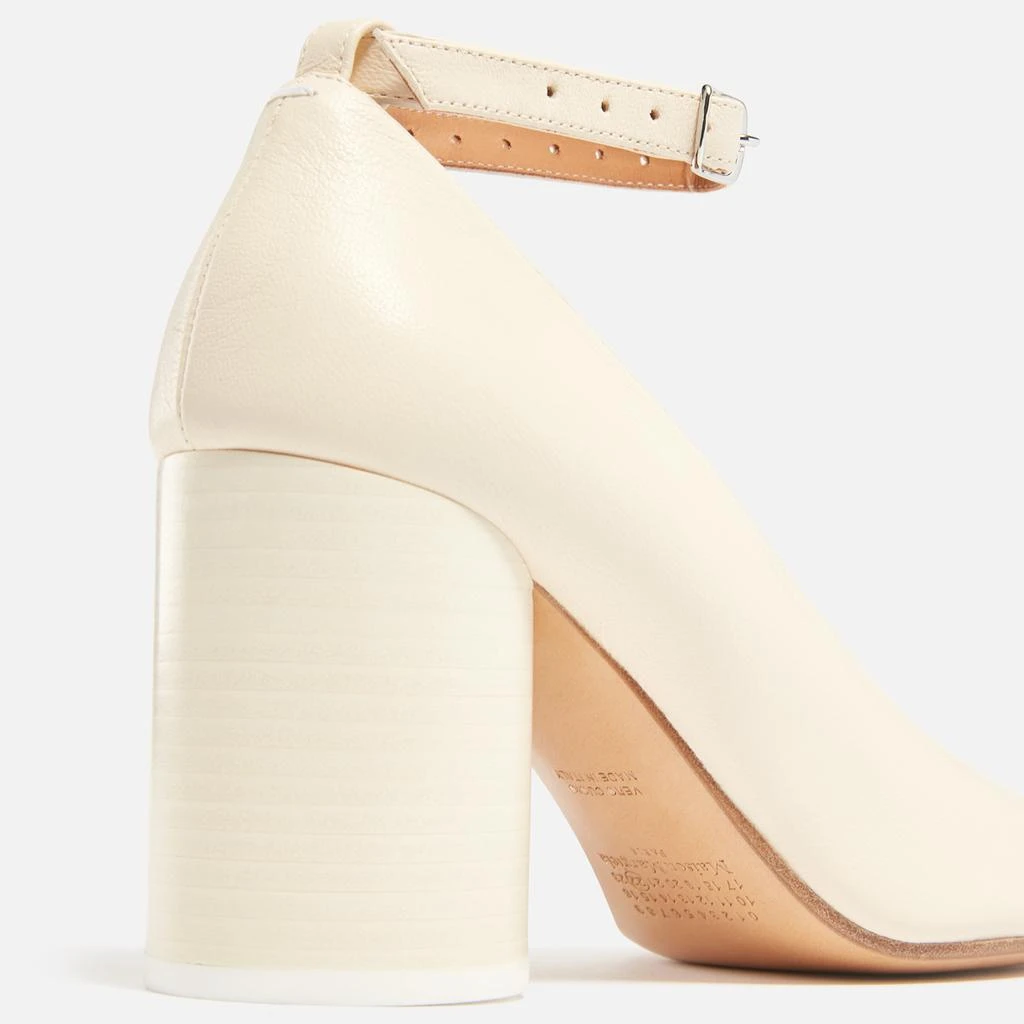MAISON MARGIELA Women's Tabi Nappa Leather Heeled Pumps 4