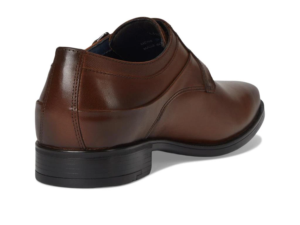 Johnston & Murphy Gibbons Double‎ Monk Strap Oxfords Mens 11.5 Brown Leather Johnston & Murphy Men main image 2