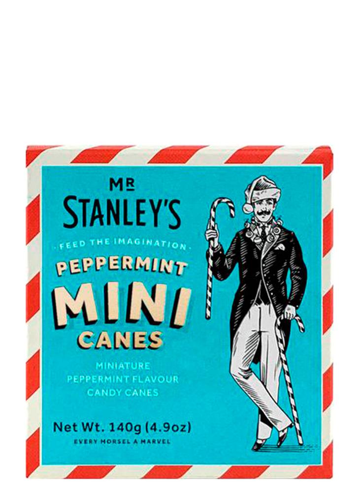 MR STANLEY'S Peppermint Mini Candy Canes 140g