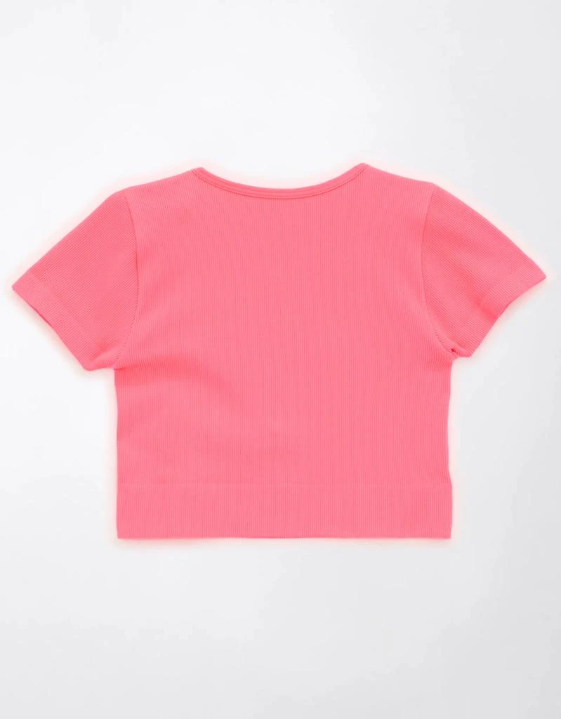 Aerie Superchill Seamless Ring Cap Sleeve Bra Top 4