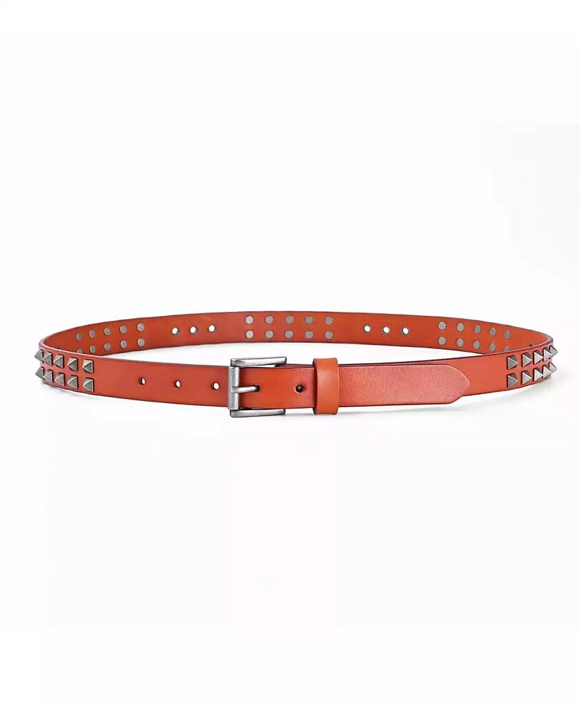 OLD TREND Women's Stud Leather Belt 2
