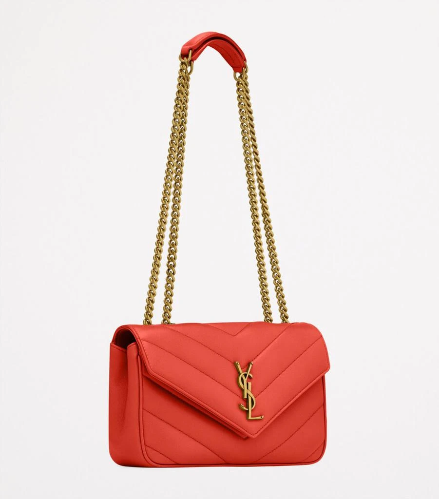 Yves Saint Laurent Small Leather Loulou Shoulder Bag 6