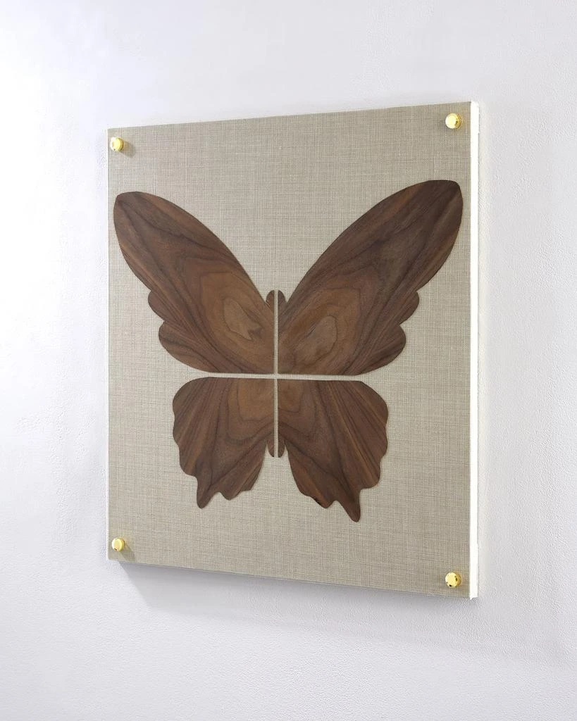 Tommy Mitchell Walnut Butterfly Artwork 3