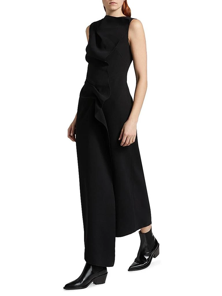 knee length dresses for ladies Acler Online AU Darnhill Midi Dress, Black, AU16 US12