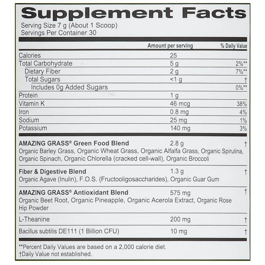 Amazing Grass Greens Blend Passionfruit Citrus 5