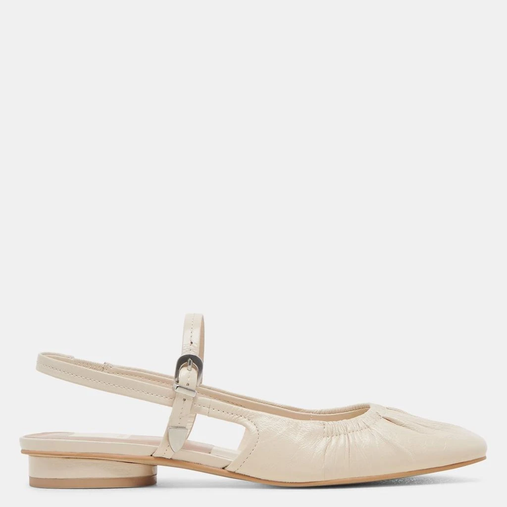 Dolce Vita Rianne Flats Ivory Crinkle Patent 1