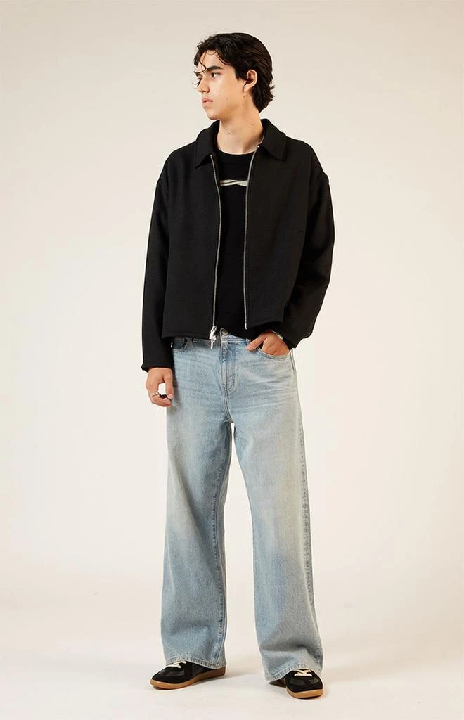 PacSun Black Blouson Jacket 5