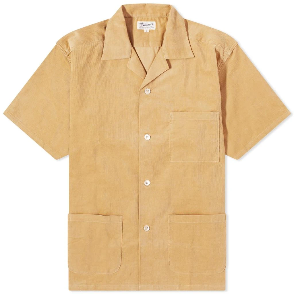 The Real McCoys The Real McCoy's Joe McCoy Summer Corduroy Resort Shirt 1