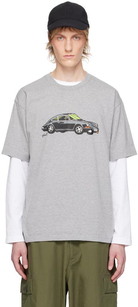 Neighborhood Gray Printed T-Shirt