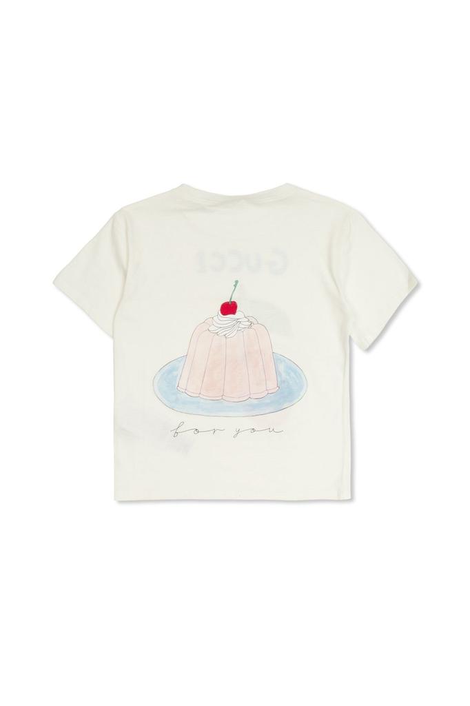 Shop Gucci Kids Printed T-Shirt on Sale at BeyondStyle – Get 29