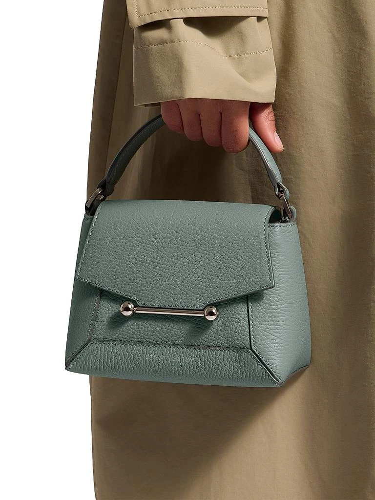 Strathberry Mosaic Grain Leather Top Handle Bag 3
