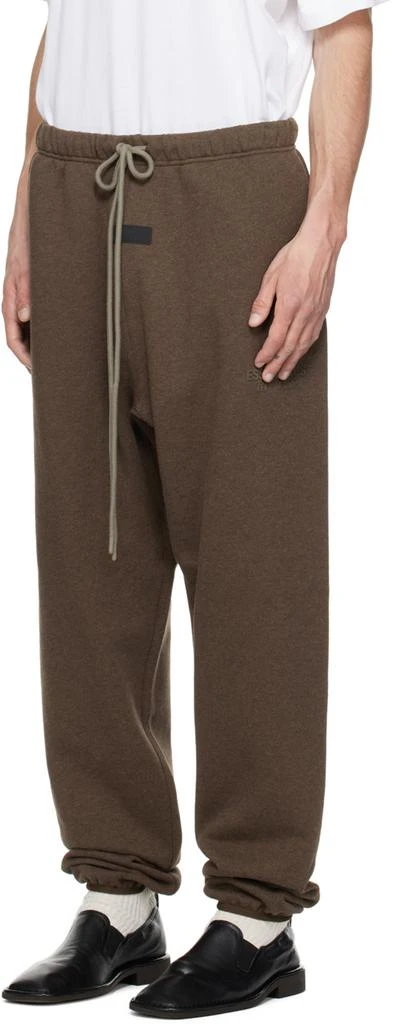 Essentials Brown Drawstring Sweatpants 4
